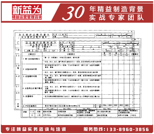 自主維護診斷單(例)